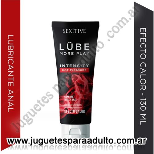 Aceites y lubricantes, Lubricantes estimulantes, Gel Lubricante Lube Supreme anal y efecto calor 130ml